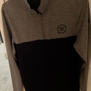 Under armor quarter zip Notre Dame US Senior open